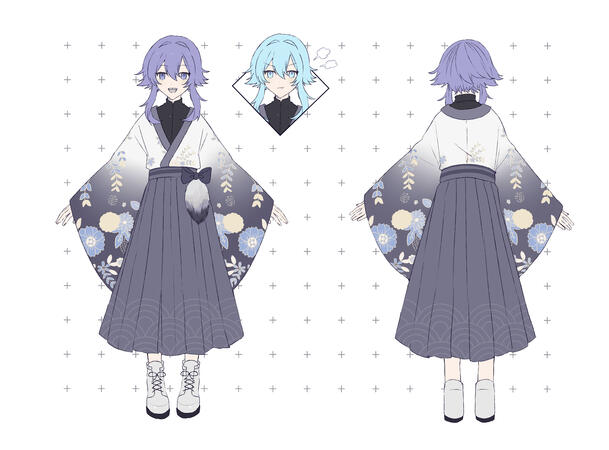 Reference without overcoat and angry effect